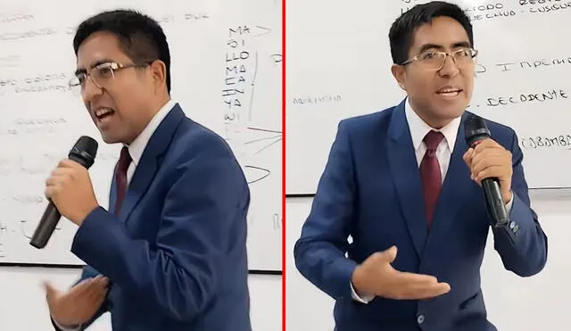 Docente ganó popularidad por sus clases con estilo musical. Foto: composición LR/ @profehistorico/TikTok