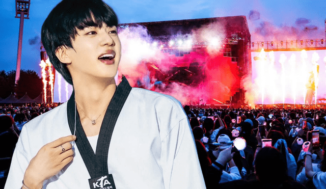 Jin se reencontró con ARMY tras años en el servicio militar. Foto: composición LR/Instagram/jin