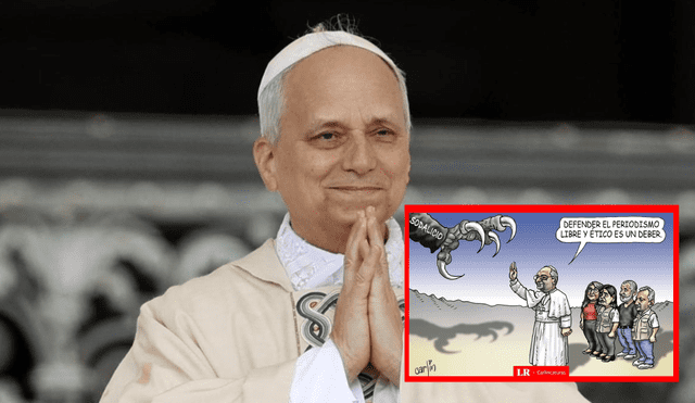 Carlincatura de hoy retrata el contenido de la carta enviada por el Sumo Pontifice. Foto: composición LR Carlincatura de hoy retrata el contenido de la carta enviada por el Sumo Pontifice. Foto: composición LR
