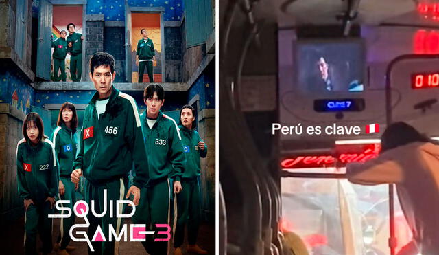 Los pasajeros del bus quedaron enganchados con la serie surcoreana y muchos bromearon que no se bajarían hasta terminar el último capítulo. Foto: composición LR/ TikTok/ @mayagaa Los pasajeros del bus quedaron enganchados con la serie surcoreana y muchos bromearon que no se bajarían hasta terminar el último capítulo. Foto: composición LR/ TikTok/ @mayagaa