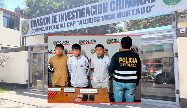 Entre los detenidos figura un menor de 17 años. Entre los detenidos figura un menor de 17 años.