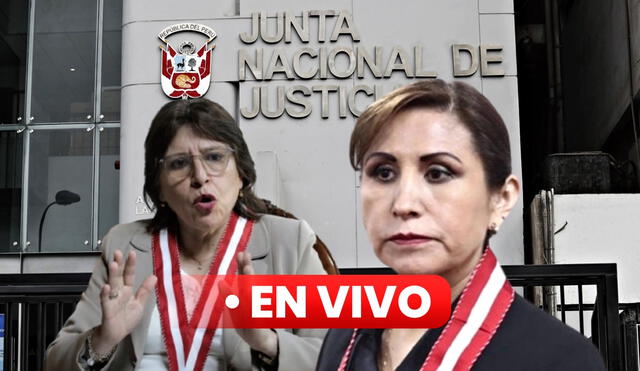 La fiscal de la Nación rechazó que Patricia Benavides tome el control del Ministerio Público. Foto: composición Eva Palomino LR.