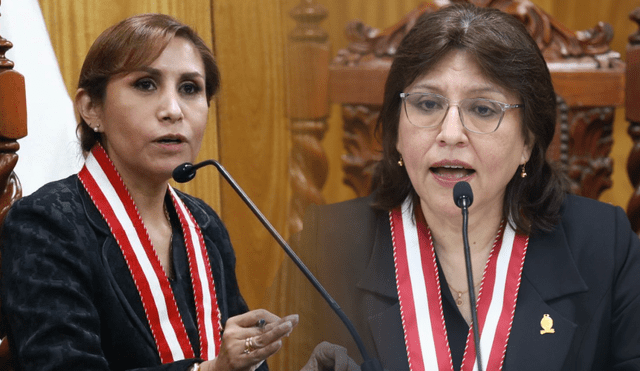 Congreso logra su venganza contra Delia Espinoza por no restituir a Benavides. Foto: composición LR Congreso logra su venganza contra Delia Espinoza por no restituir a Benavides. Foto: composición LR