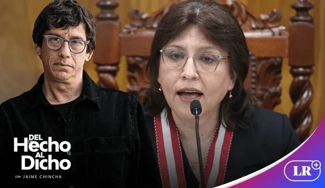 Jaime Chincha sobre denuncia constitucional contra Delia Espinoza. Foto: composición LR Jaime Chincha sobre denuncia constitucional contra Delia Espinoza. Foto: composición LR