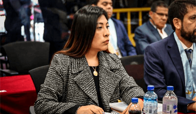 Betssy Chávez puede ser inhabilitada por 10 años. Foto: difusión Betssy Chávez puede ser inhabilitada por 10 años. Foto: difusión