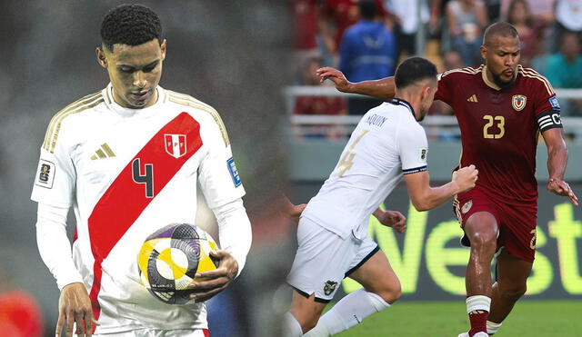 Perú está a 5 puntos de Bolivia y 6 de Venezuela en la tabla de posiciones. Foto: composición de LR/AFP