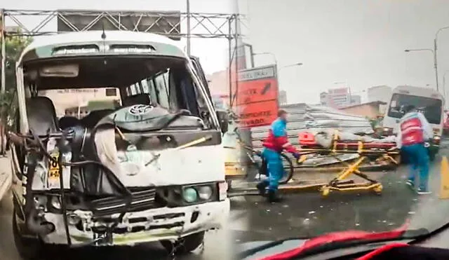 PNP desvió el tránsito vehicular en la avenida Grau tras el accidente vehicular registrado. PNP desvió el tránsito vehicular en la avenida Grau tras el accidente vehicular registrado.