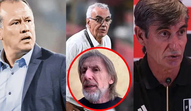 Estas fueron las palabras de Ricardo Gareca para referirse a los DT que dirigieron a la selección tras su salida. Foto: Composición LR Estas fueron las palabras de Ricardo Gareca para referirse a los DT que dirigieron a la selección tras su salida. Foto: Composición LR