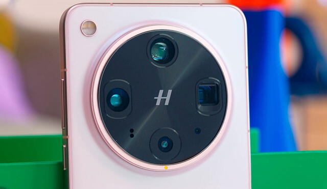 Así luce el módulo fotográfico del Oppo Find X8 Ultra. Así luce el módulo fotográfico del Oppo Find X8 Ultra.