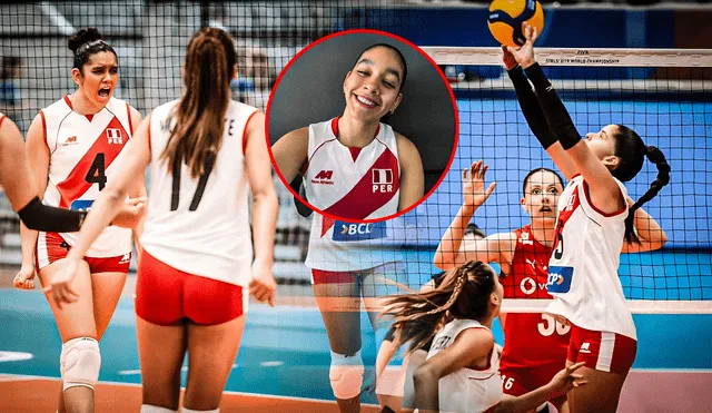Mariangela Silva, jugadora de la selección peruana de vóley sub-19, pasó su adolescencia en Chiclayo. Foto: composición LR/Penivo/IG Mariangela Silva, jugadora de la selección peruana de vóley sub-19, pasó su adolescencia en Chiclayo. Foto: composición LR/Penivo/IG