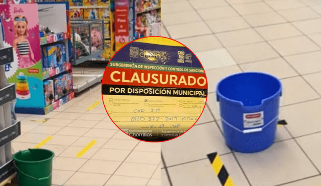 Municipalidad de Chorrillos cierra sede de Tottus temporalmente Municipalidad de Chorrillos cierra sede de Tottus temporalmente