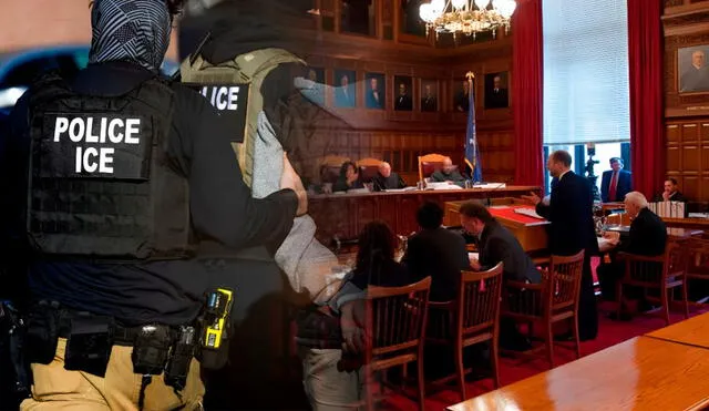 ICE arresta a los inmigrantes luego de sus citas en los tribunales en Estados Unidos.