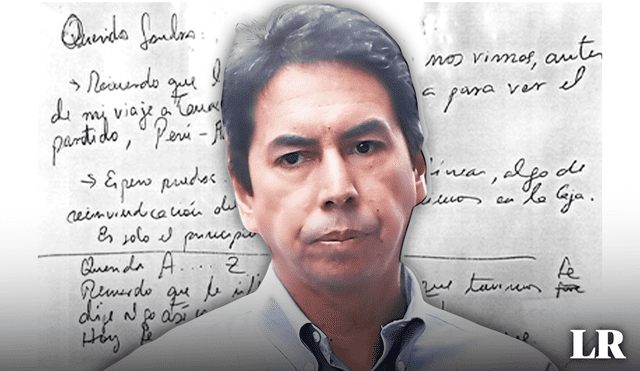 Manuscritos de José Miguel Castro fueron encontrados en el estudio de Paula Maguiña Ugarte, su esposa. Foto: composición LR Manuscritos de José Miguel Castro fueron encontrados en el estudio de Paula Maguiña Ugarte, su esposa. Foto: composición LR