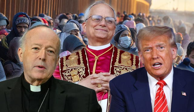 Robert McElroy cuestionó las medidas de Donald Trump contra los inmigrantes en Estados Unidos. Robert McElroy cuestionó las medidas de Donald Trump contra los inmigrantes en Estados Unidos.