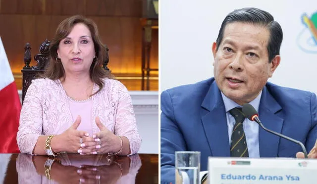 Eduardo Arana, de acudir a la citación, deberá sustentar los criterios que se tomaron para incrementar el sueldo a Boluarte.Foto: composición LR