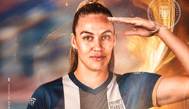 Elina Rodríguez juega en la posición de puntera. Foto: Alianza Lima Vóley Elina Rodríguez juega en la posición de puntera. Foto: Alianza Lima Vóley