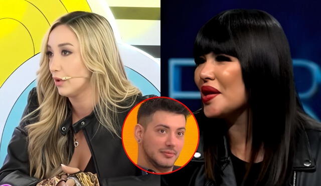 Romina Gachoy habló sobre la reaparición de Angie Jibaja en TV chilena. Foto: Composición LR/Willax/Difusión Romina Gachoy habló sobre la reaparición de Angie Jibaja en TV chilena. Foto: Composición LR/Willax/Difusión