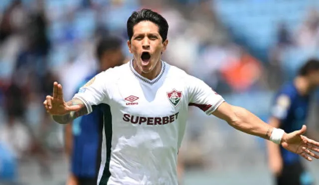 Germán Cano es el arma de gol en Fluminense Germán Cano es el arma de gol en Fluminense