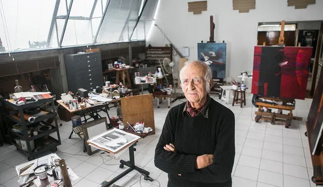 Fernando de Szyszlo. Foto: La República. Fernando de Szyszlo. Foto: La República.