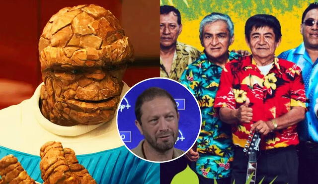 El actor Ebon Moss-Bachrach habló sobre Los Wembler’s de Iquitos en una entrevista por el estreno de su serie 'El Oso'. Foto: composición LR/Marvel/Instagram/ omeletelatam El actor Ebon Moss-Bachrach habló sobre Los Wembler’s de Iquitos en una entrevista por el estreno de su serie 'El Oso'. Foto: composición LR/Marvel/Instagram/ omeletelatam