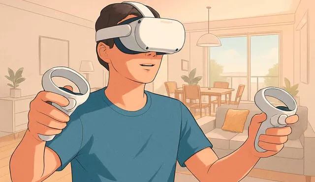 Estos recorridos con realidad virtual no son estáticos, requieren caminar con unos visores y zapatillas especiales.