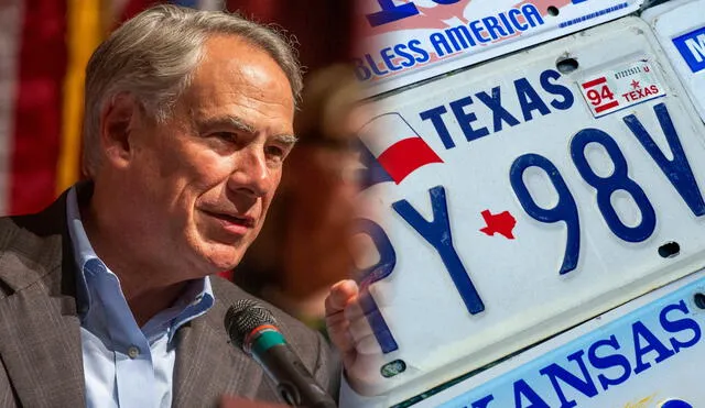 Nueva ley firmada en Texas por Greg Abbott cambiará las placas de autos. Nueva ley firmada en Texas por Greg Abbott cambiará las placas de autos.