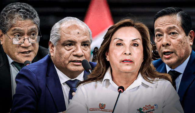 Ministros como Arana, Alcántara y Sandoval argumentaron a favor del aumento de sueldo de Boluarte | Composición: Jazmín Ceras / Foto: LR. Ministros como Arana, Alcántara y Sandoval argumentaron a favor del aumento de sueldo de Boluarte | Composición: Jazmín Ceras / Foto: LR.