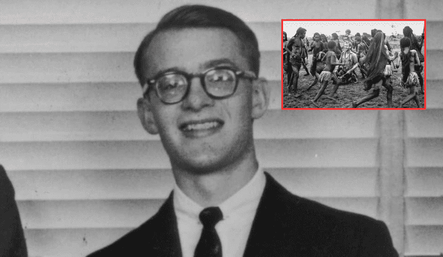 Michael Rockefeller, en su travesía por Nueva Guinea, sufrió la caída de su embarcación. Michael Rockefeller, en su travesía por Nueva Guinea, sufrió la caída de su embarcación.