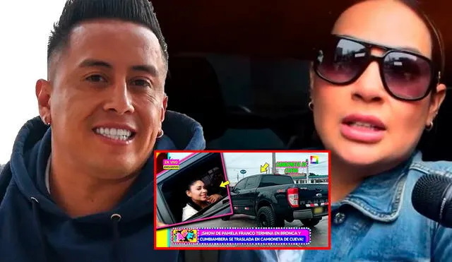 Pamela López es expareja de Christian Cueva. Foto: Composición LR/Captura/YouTube Pamela López es expareja de Christian Cueva. Foto: Composición LR/Captura/YouTube