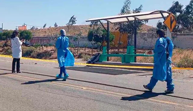 Fiscalía identifica a mujer encontrada dentro de un costal en Arequipa. Fiscalía identifica a mujer encontrada dentro de un costal en Arequipa.
