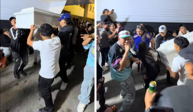 Animación de velorio se hace viral en TikTok. Animación de velorio se hace viral en TikTok.
