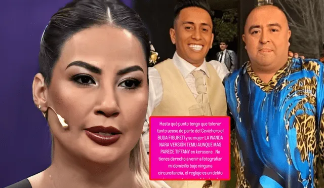 Pamela López advirtió con denunciar a Lucho Barrunto y su esposa. Foto: composición LR/difusión Pamela López advirtió con denunciar a Lucho Barrunto y su esposa. Foto: composición LR/difusión