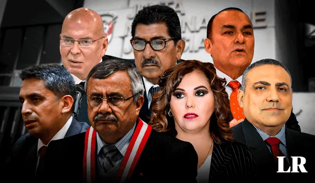Integrantes de la Junta Nacional de Justicia en la mira de la justica por caso Benavides. Foto: composición LR Integrantes de la Junta Nacional de Justicia en la mira de la justica por caso Benavides. Foto: composición LR