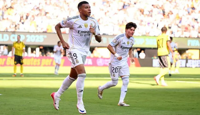 Real Madrid y Borussia Dortmund jugaron en Nueva Jersey. Foto: AFP