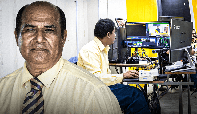 José Elmo ganó el premio a "Maestro innovador" por implementar clases virtuales desde el 2012 en Ucayali. José Elmo ganó el premio a "Maestro innovador" por implementar clases virtuales desde el 2012 en Ucayali.