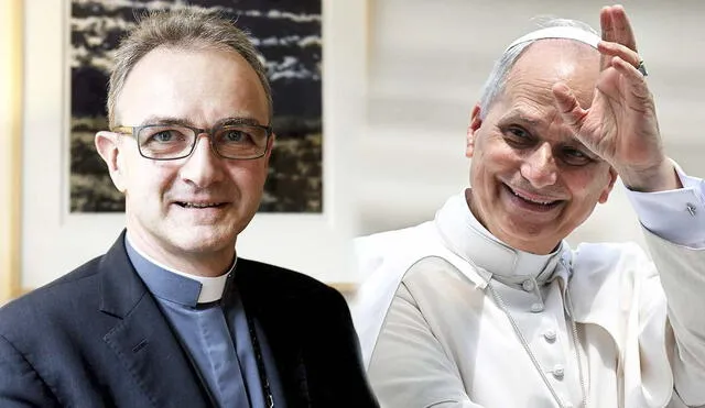 El papa León XIV nombra al arzobispo Thibault Verny como nuevo presidente de la Comisión Pontificia para la Protección de Menores. Foto: composición LR/AFP El papa León XIV nombra al arzobispo Thibault Verny como nuevo presidente de la Comisión Pontificia para la Protección de Menores. Foto: composición LR/AFP