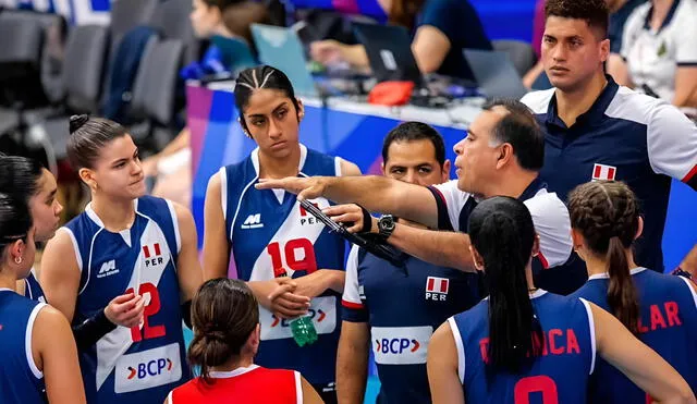 Perú sigue sin sumar puntos en el grupo C. Foto: FPV - Federación Peruana de Voleibol