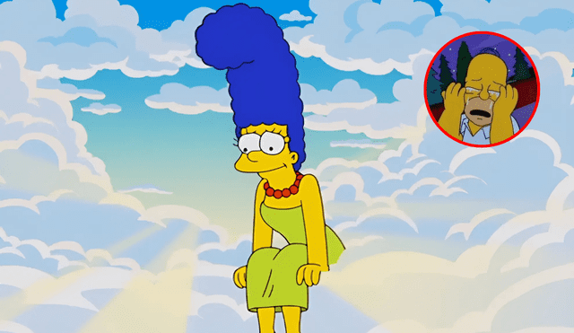 Marge Simpson muere en el capitulo final de la temporada 36 de Los Simpson Marge Simpson muere en el capitulo final de la temporada 36 de Los Simpson