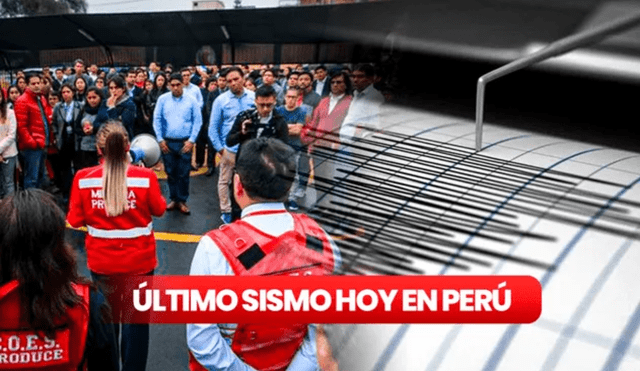 Temblor en Perú hoy lunes 7 de julio 2025, según IGP. Temblor en Perú hoy lunes 7 de julio 2025, según IGP.