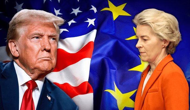 La presidenta europea, Ursula von der Leyen, afirmó que está en conversaciones con Trump para frenar las amenazas arancelarias. Foto: composición LR/Freepik