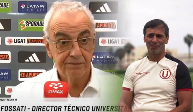 Jorge Fossati recordó a Fabián Bustos por la buena campaña que hizo. Foto: composición LR/L1MAX