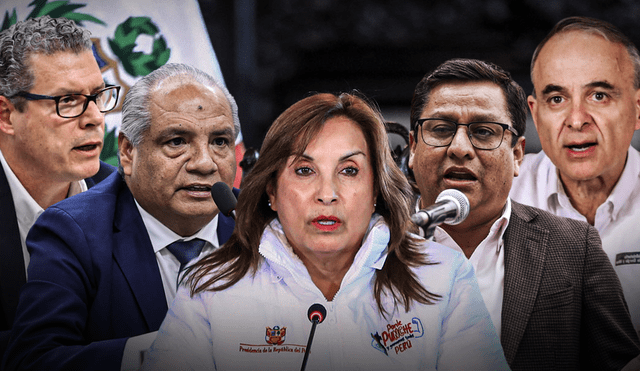 Alianza para el Progreso, Ciudadanos por el Perú y Acción Popular tendrían presencia en el Poder Ejecutivo a través de los ministros de Boluarte | Composición: Jazmín Ceras / Foto: LR. Alianza para el Progreso, Ciudadanos por el Perú y Acción Popular tendrían presencia en el Poder Ejecutivo a través de los ministros de Boluarte | Composición: Jazmín Ceras / Foto: LR.