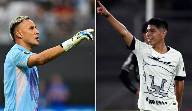 Keylor Navas podría tener su primera experiencia en el fútbol mexicano. Foto: composición LR/AFP Keylor Navas podría tener su primera experiencia en el fútbol mexicano. Foto: composición LR/AFP