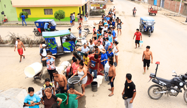 Brecha en infraestructura y continuidad del servicio de agua agrava la problemática. Foto: Andina.