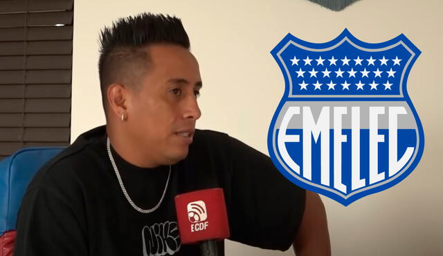 Christian Cueva llegó a Emelec procedente de Cienciano. Foto: composición LR/captura de El Canal del Fútbol Christian Cueva llegó a Emelec procedente de Cienciano. Foto: composición LR/captura de El Canal del Fútbol