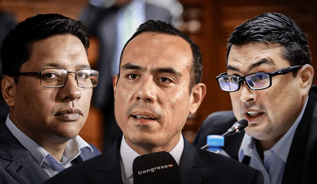 FEPCMAC señala a Ilich López, José Jerí y César Revilla de politizar manejo de cajas municipales. Composición: Jazmín Ceras / LR FEPCMAC señala a Ilich López, José Jerí y César Revilla de politizar manejo de cajas municipales. Composición: Jazmín Ceras / LR