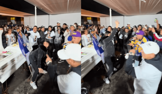 Una joven peruana rindió homenaje a su pareja fallecida y bailó al ritmo de reguetón en su féretro.