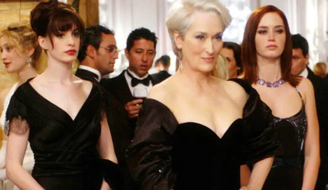 'El diablo se viste a la moda'. 'El diablo se viste a la moda'.