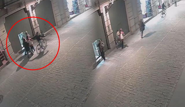 Mujer es víctima de robo de celular en pleno Cercado de Lima