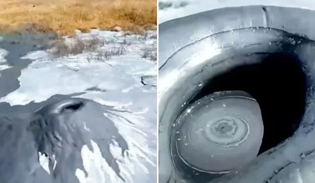 El pequeño volcán ha sido descubierto en San Pablo, Cusco, y sorprende por su tamaño y actividad. El pequeño volcán ha sido descubierto en San Pablo, Cusco, y sorprende por su tamaño y actividad.